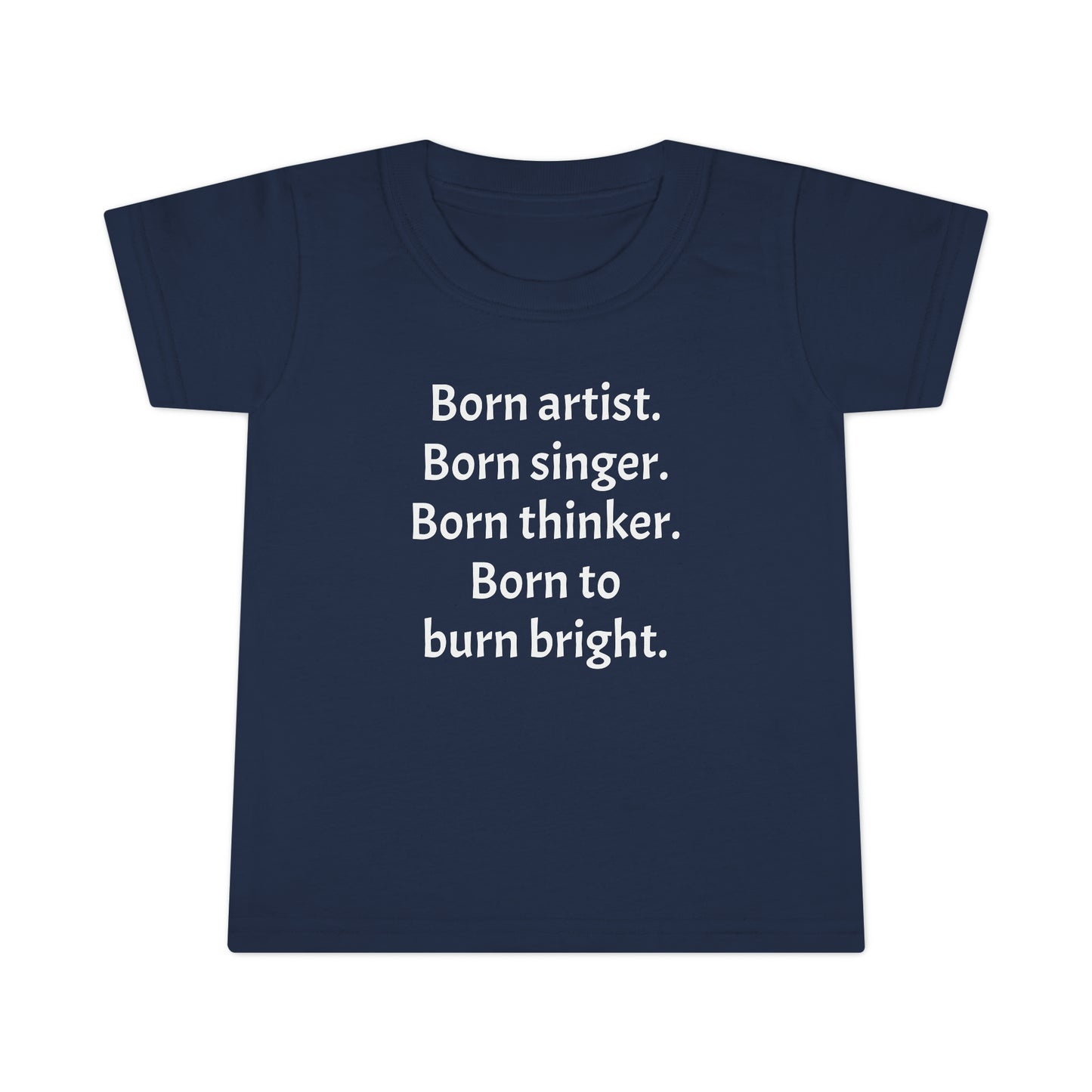 Toddler "Born Artist" T-shirt