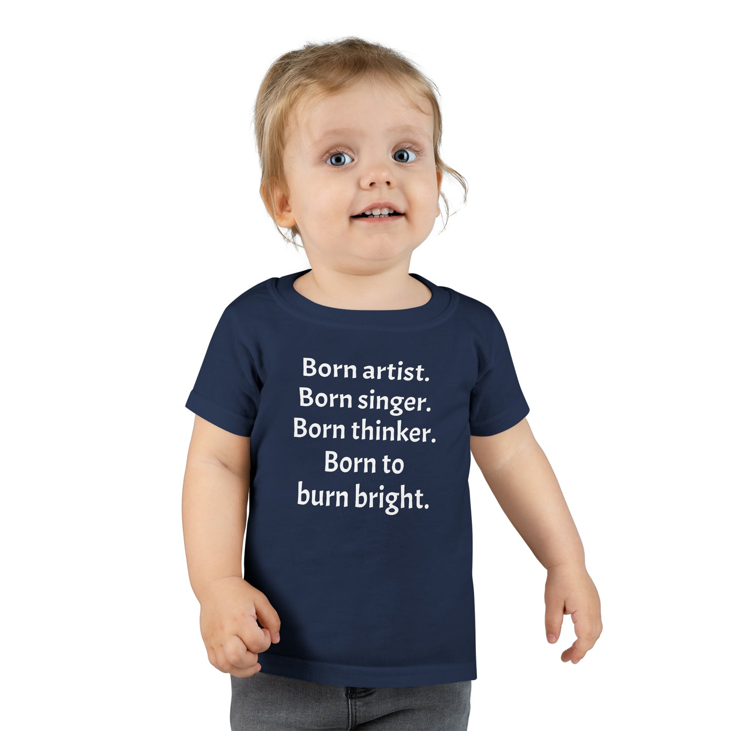 Toddler "Born Artist" T-shirt