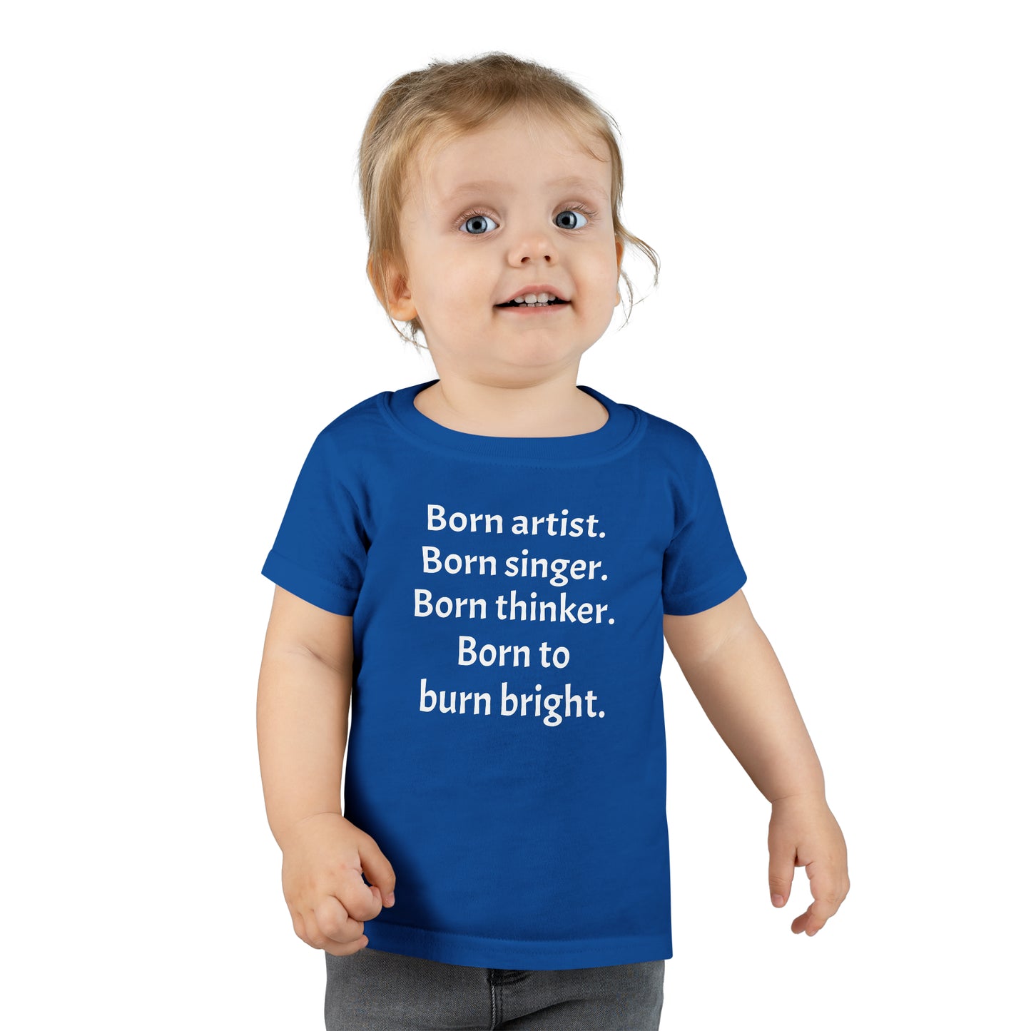 Toddler "Born Artist" T-shirt